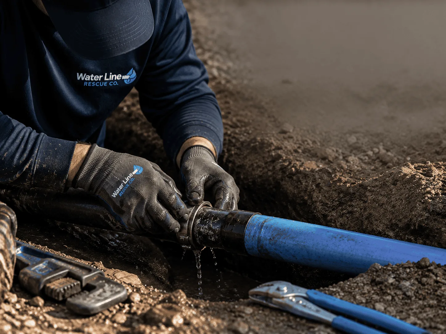Why choose Water Line Repair in Prairie View, KS